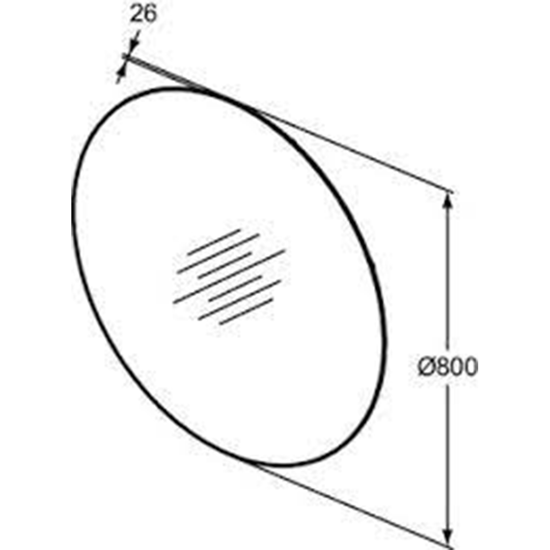 Огледало Conca 80 T3958BH – Ideal Standard 11.14.42.0002 – снимка 2